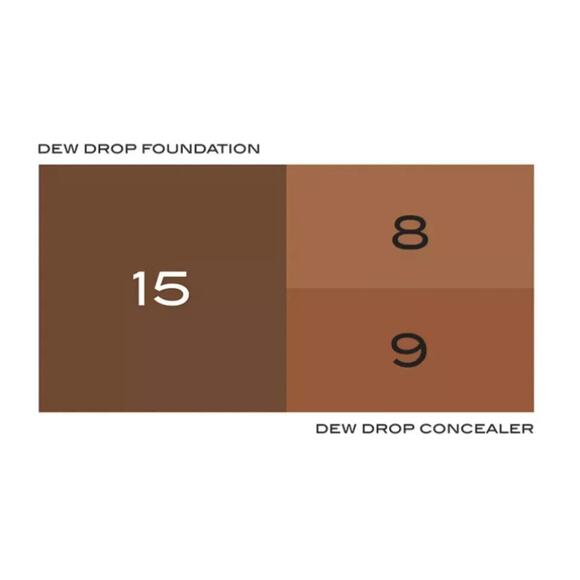 NIB Surratt Dew Drop Foundation Shade 15 Medium Bronze/Crimson 0.64OZ / 19ml - Picture 4 of 9